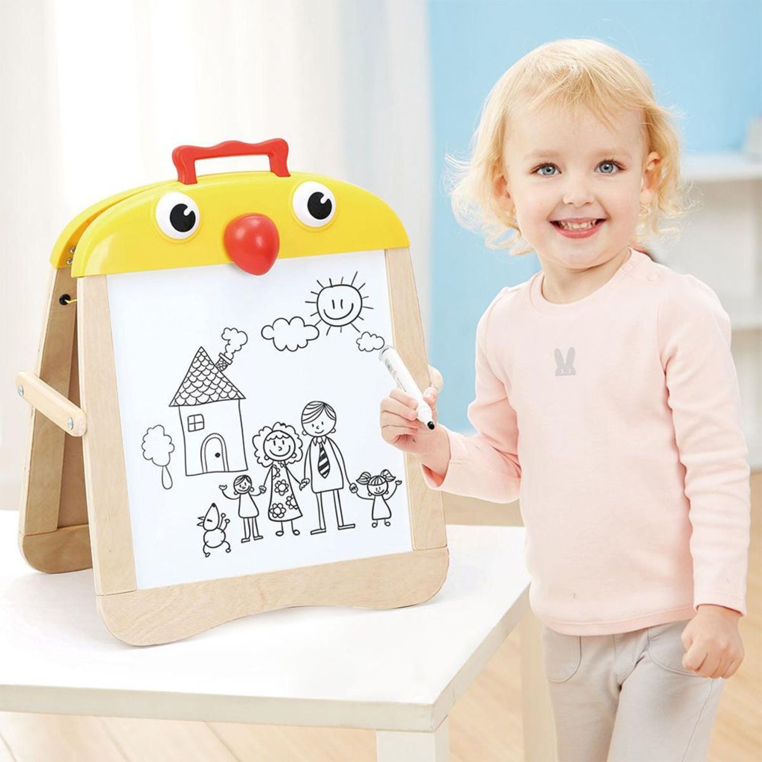 TopBright Chick Easel with Liquid Chalk