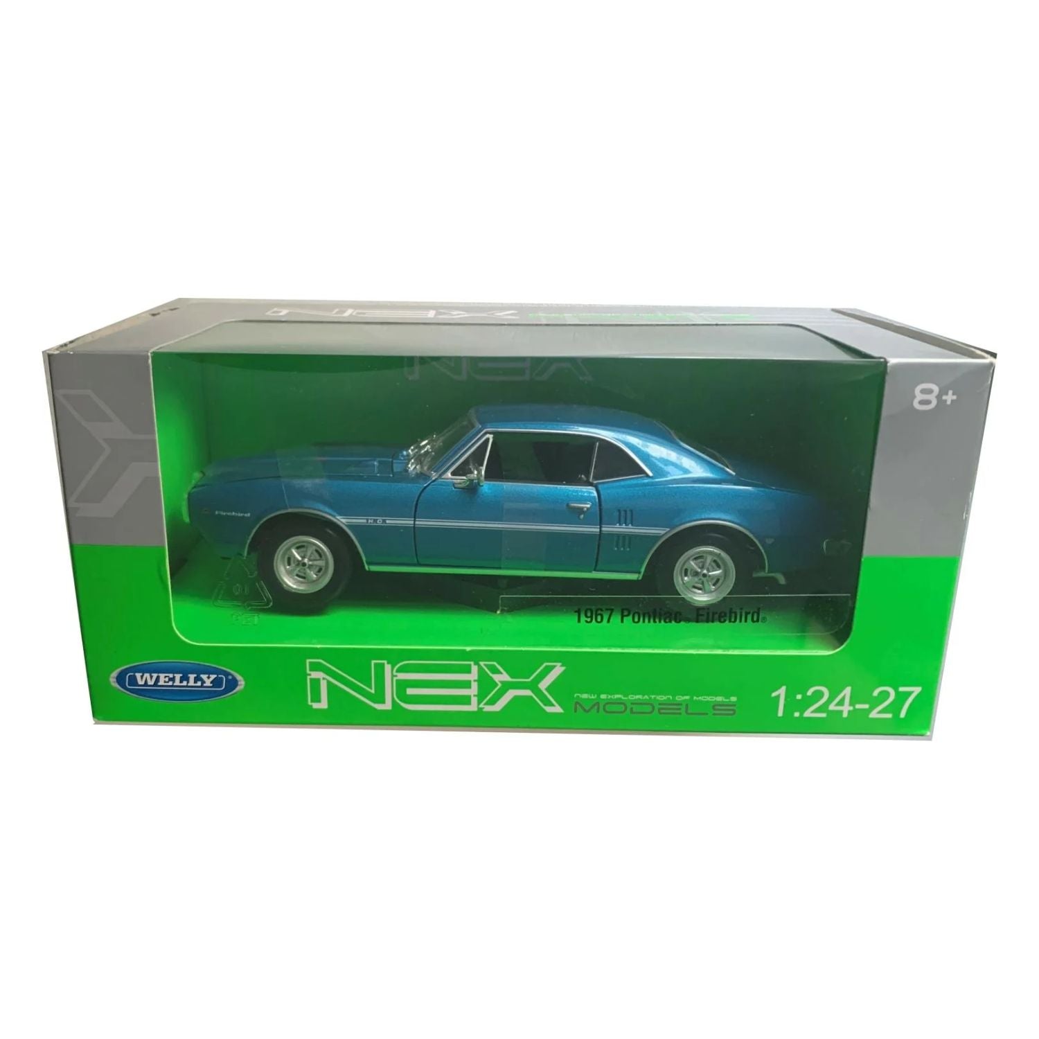 Welly 1967 Pontiac Firebird Blue Scale 1:24