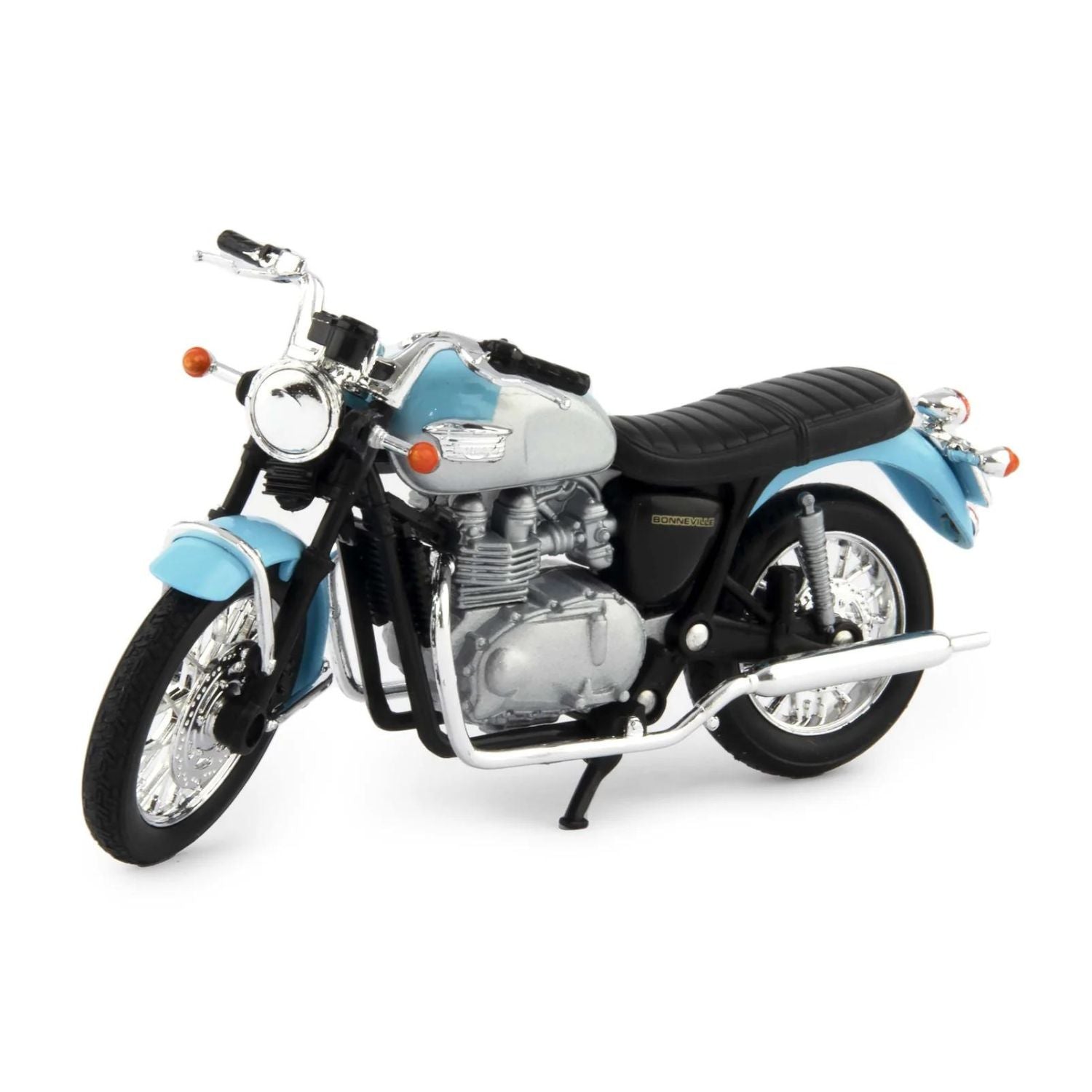 Welly Triumph Bonneville Blue/Silver 2002 1/18