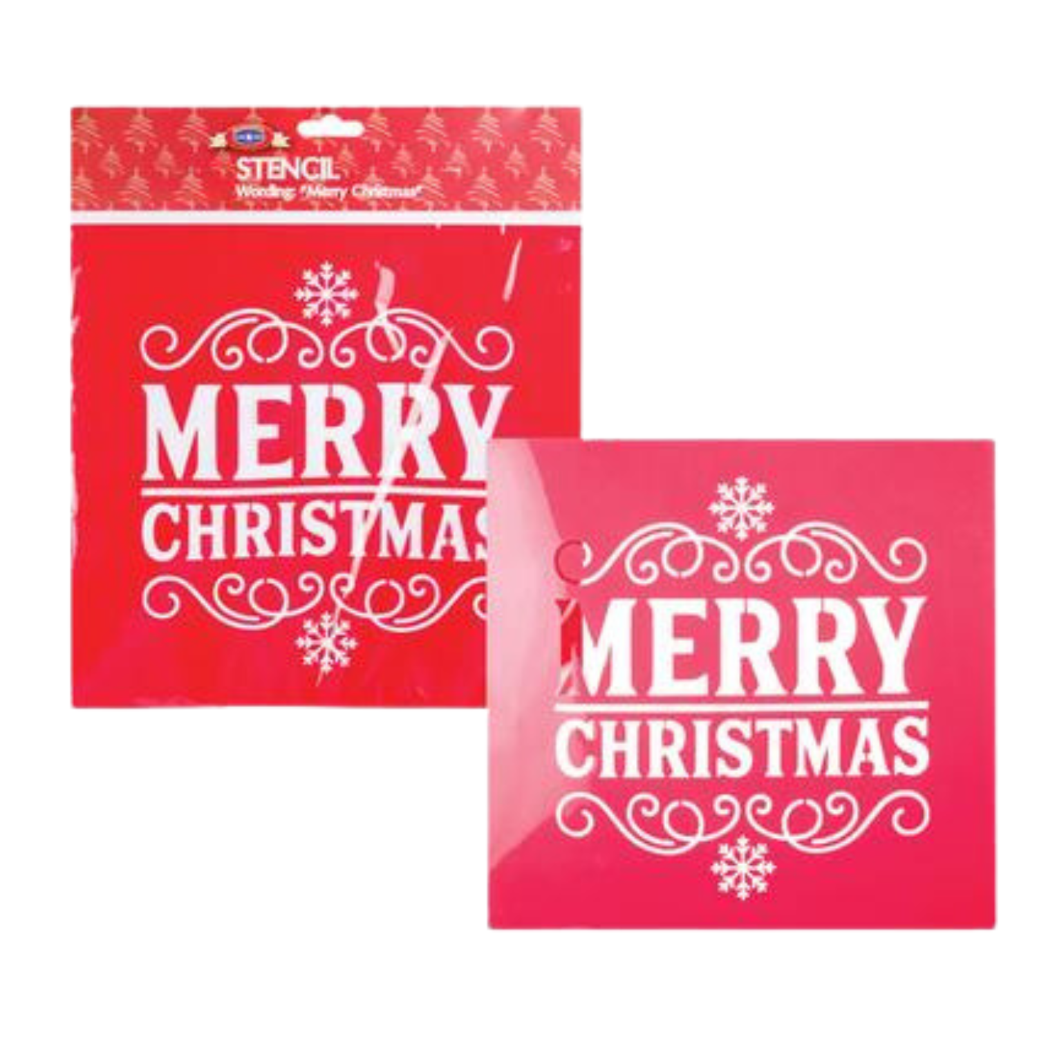 XMAS Stationery Stencil 24cm