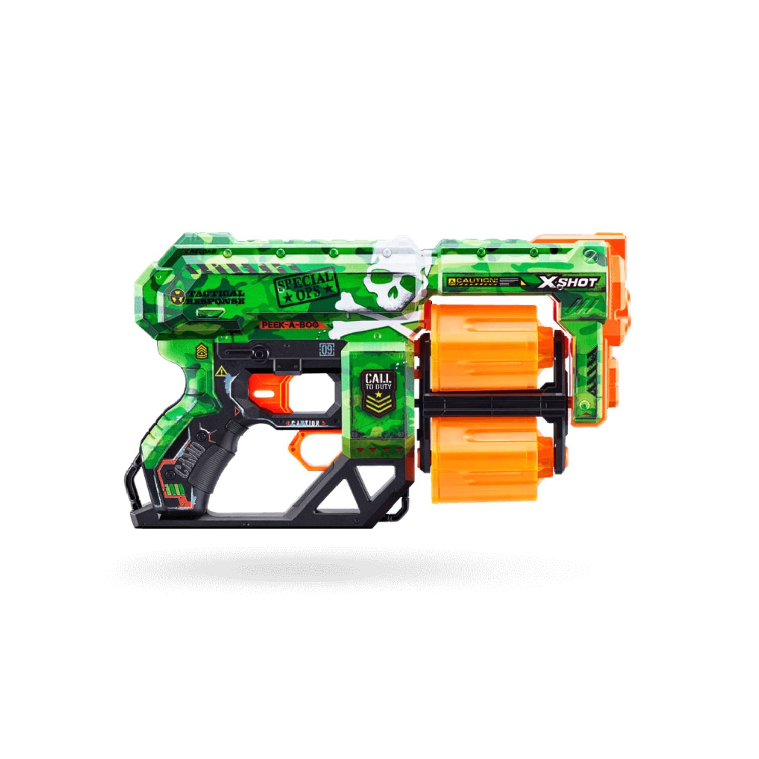 X-Shot Skins Dread Dart Blaster (12 Darts) by ZURU- Assorted