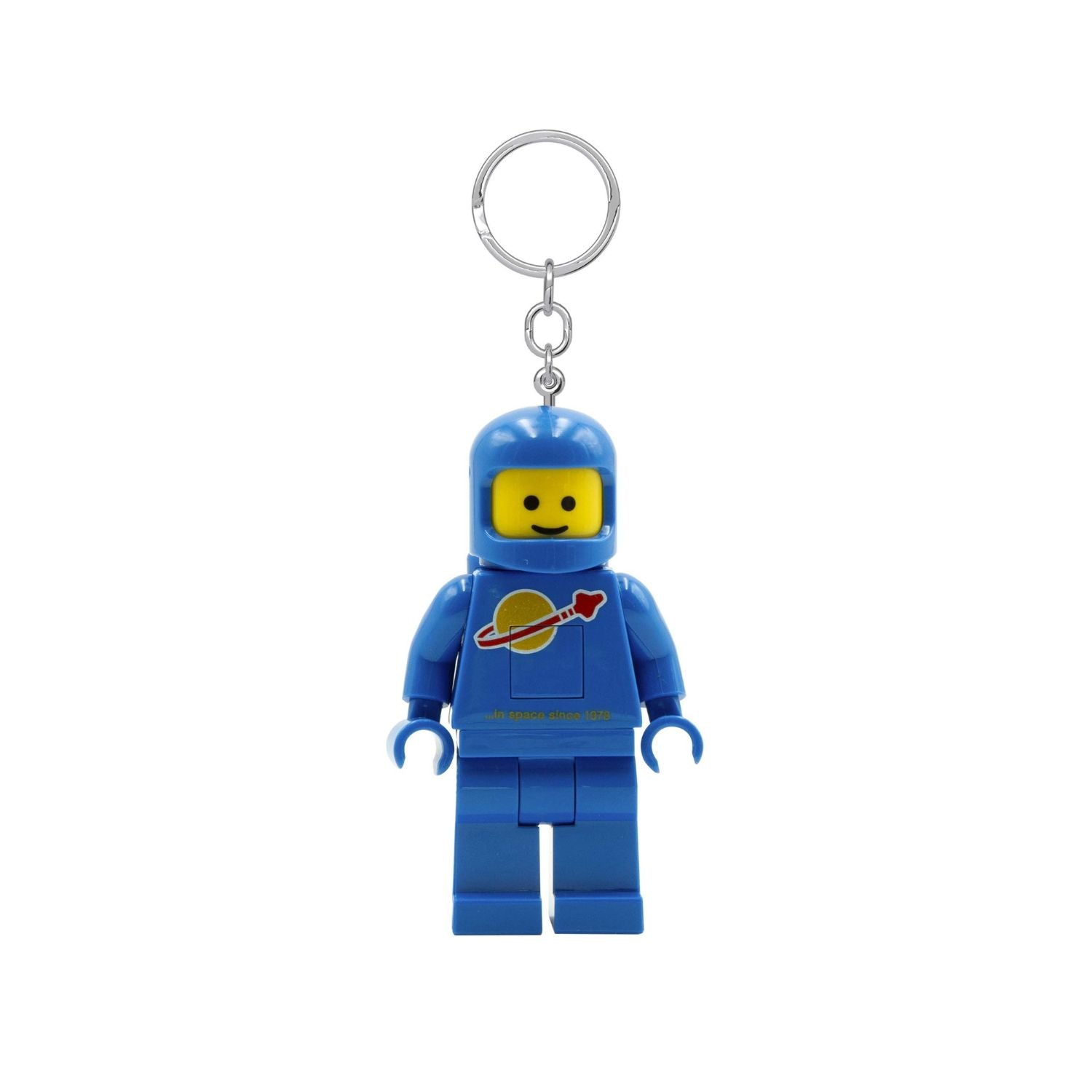 LEGO Spaceman Key chain Light - Blue (7.6cm Tall)