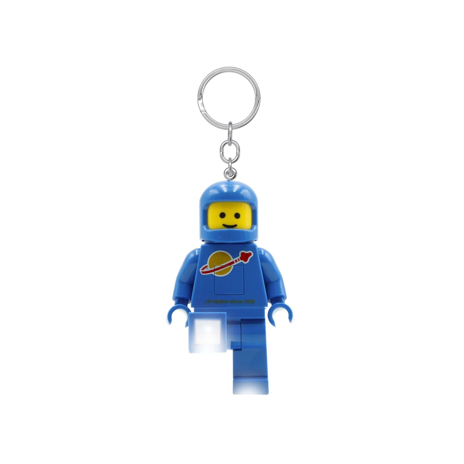 LEGO Spaceman Key chain Light - Blue (7.6cm Tall)