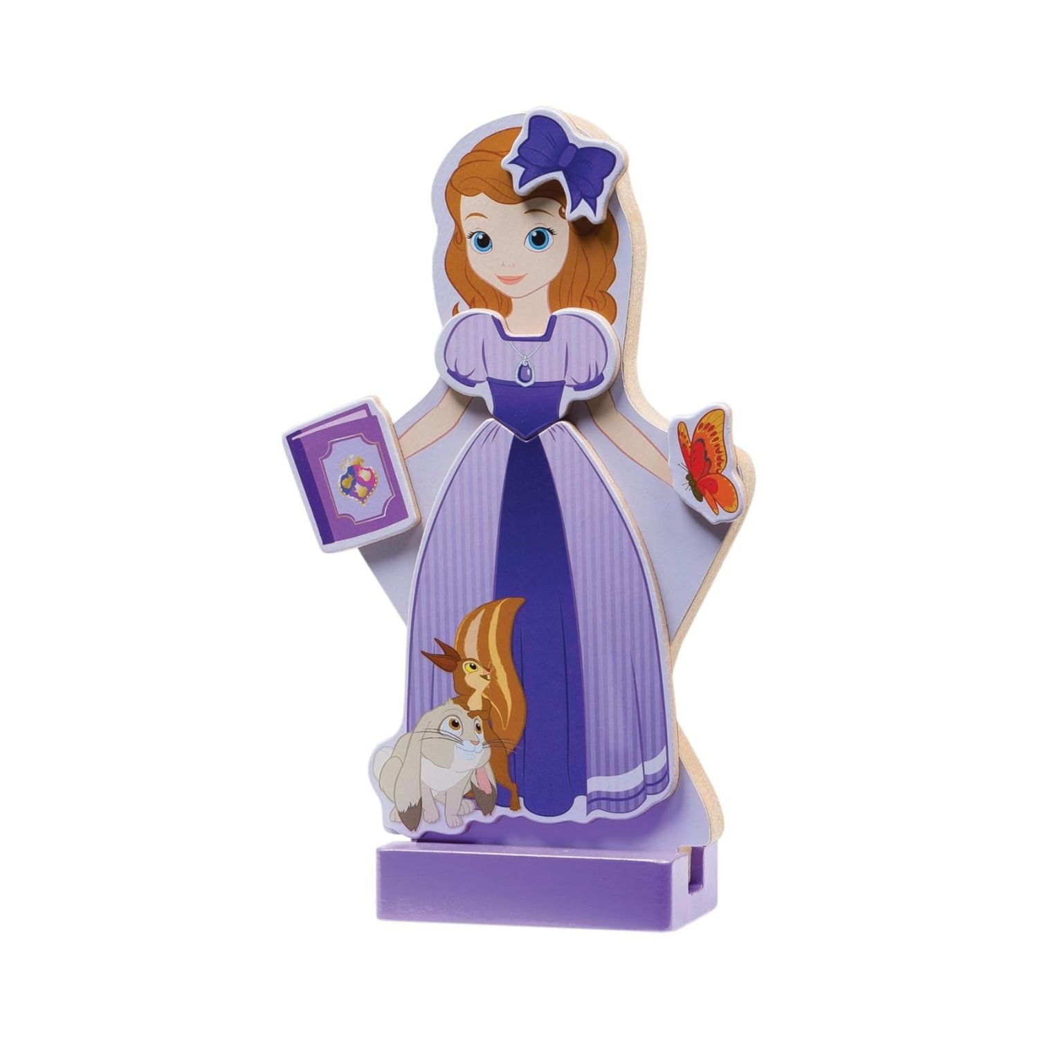 Melissa & Doug Wooden Magnetic dress-up Sofia The First