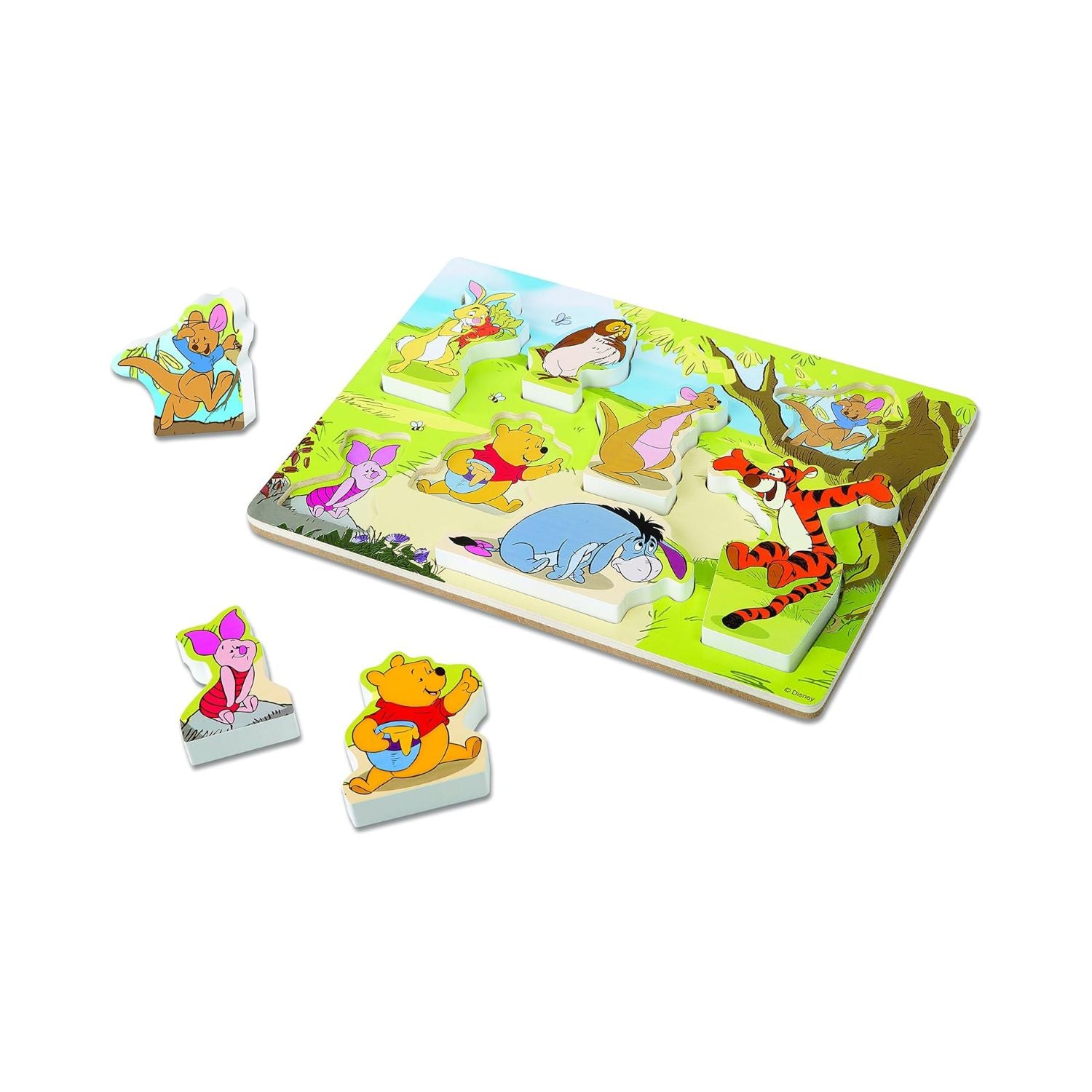 Melissa & Doug Disney Winnie The Pooh Chunky Wooden Puzzle