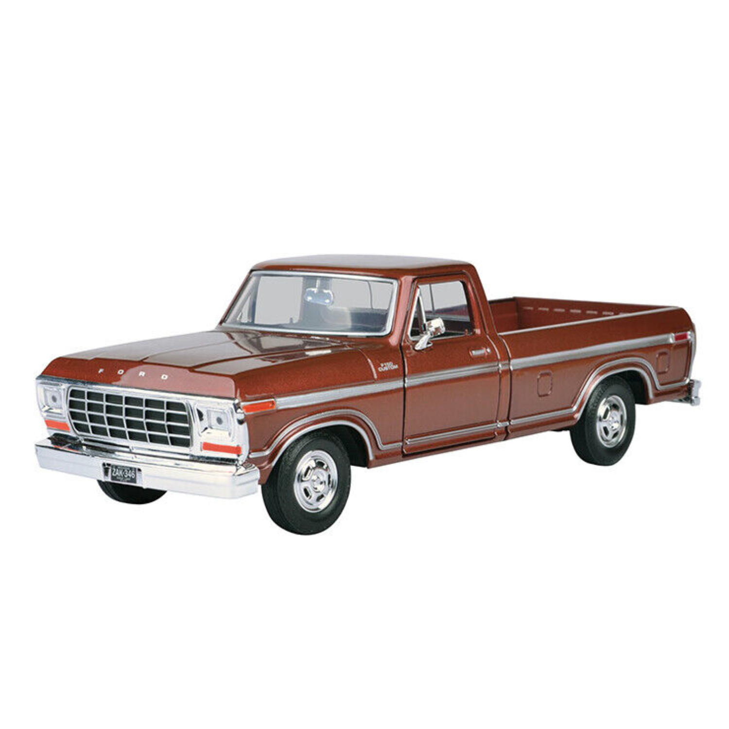 Motormax 1979 Ford F-150 Custom Scale 1:24 Metallic Brown