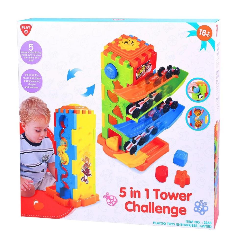 PlayGo 5 in 1 Tower Challenge