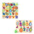 TopBright Animals Number and Alphabet Puzzle Combo