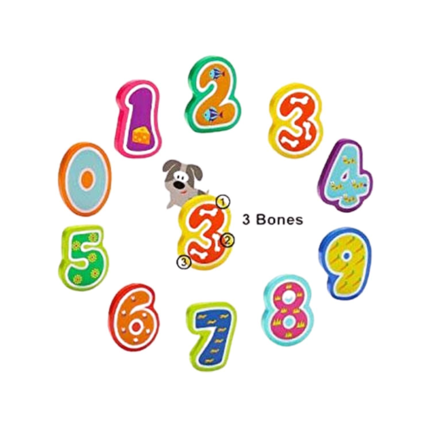 TopBright Animals Number and Alphabet Puzzle Combo