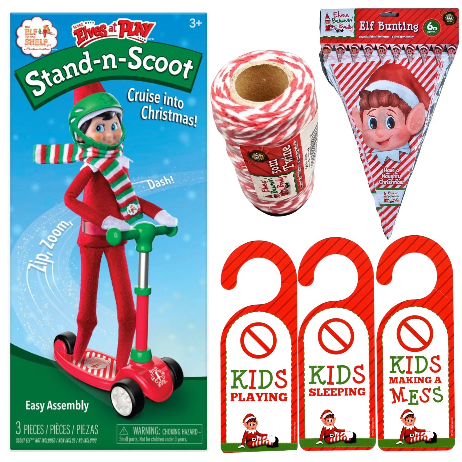 The Elf on the Shelf - STAND-N-SCOOT & Scene Setter Kit