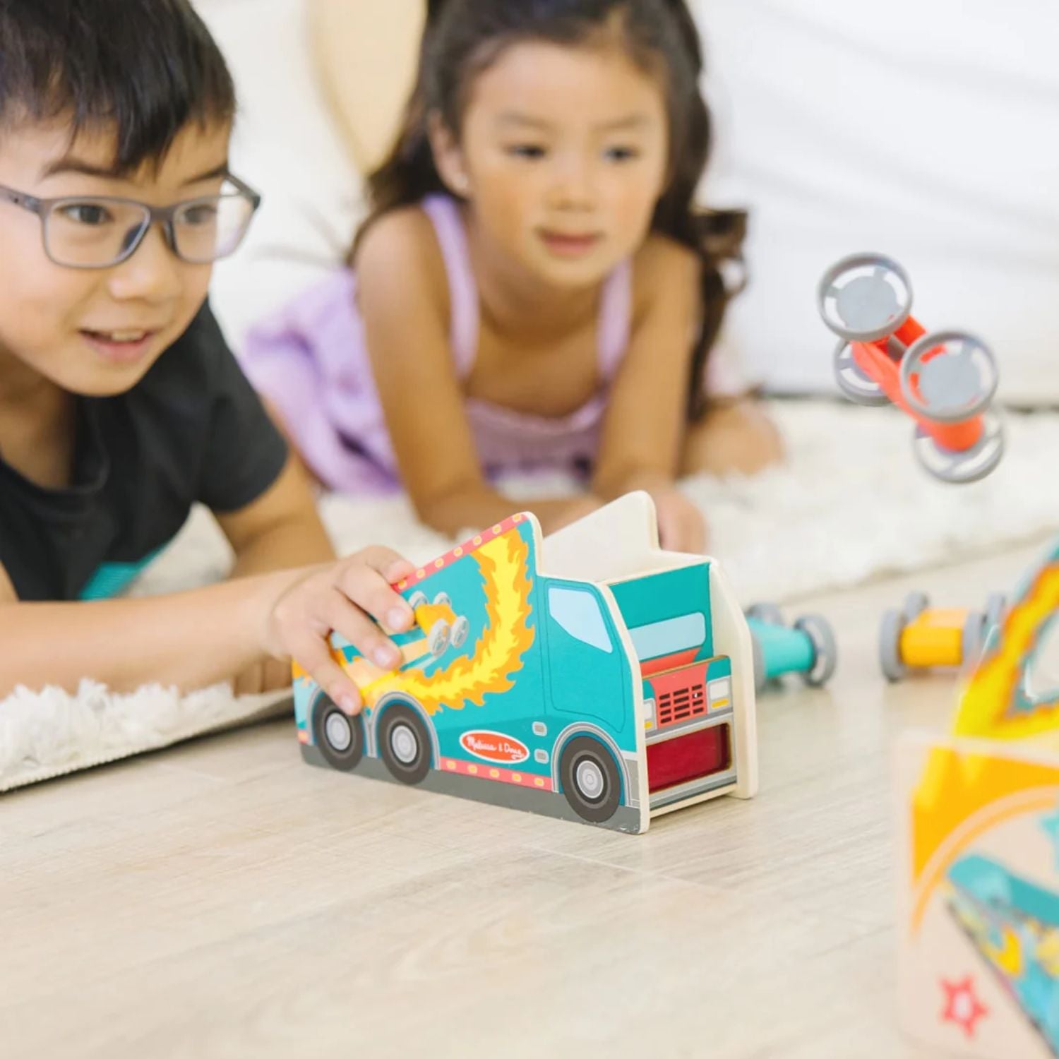 Melissa & Doug Fun at the Fair Stunt Cars