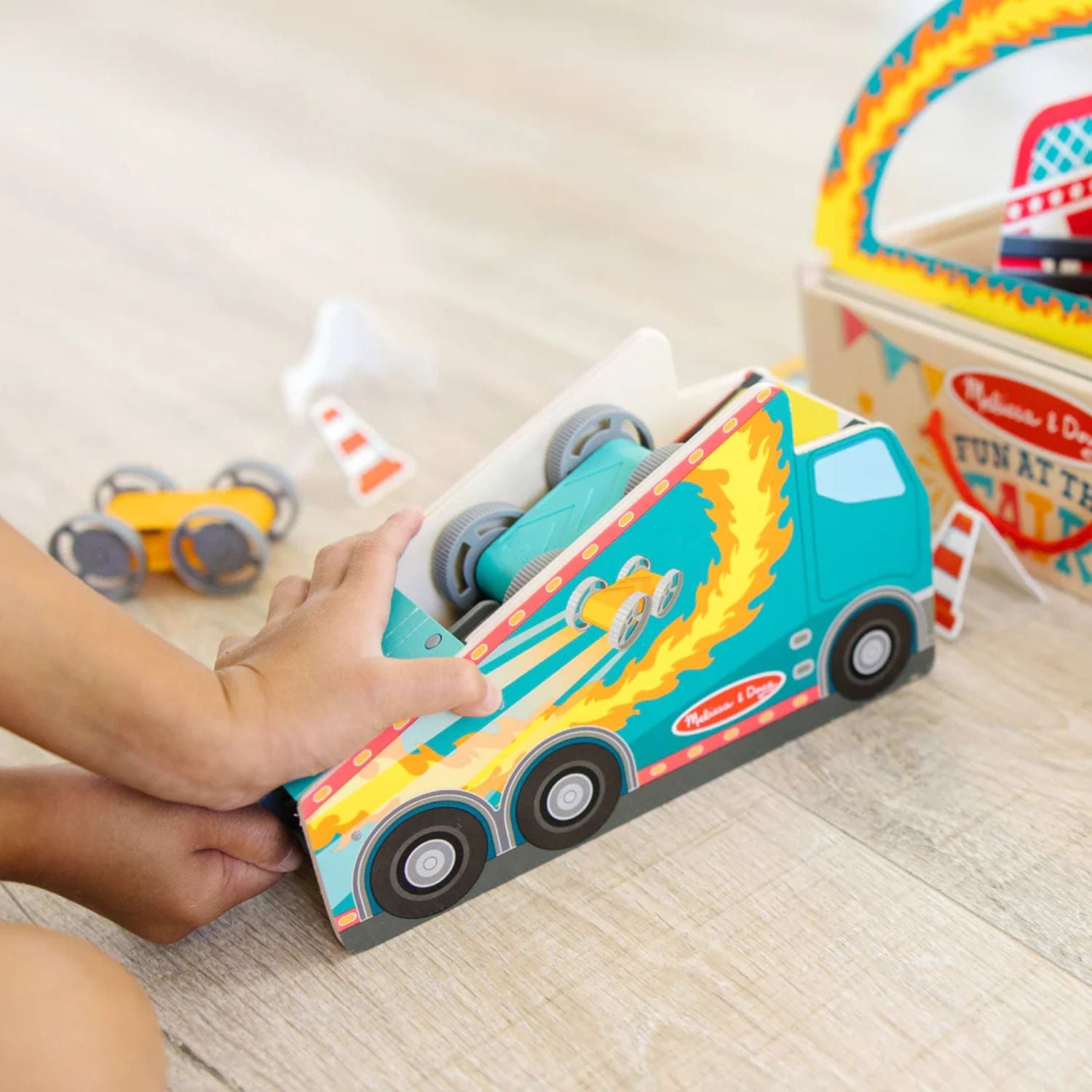 Melissa & Doug Fun at the Fair Stunt Cars