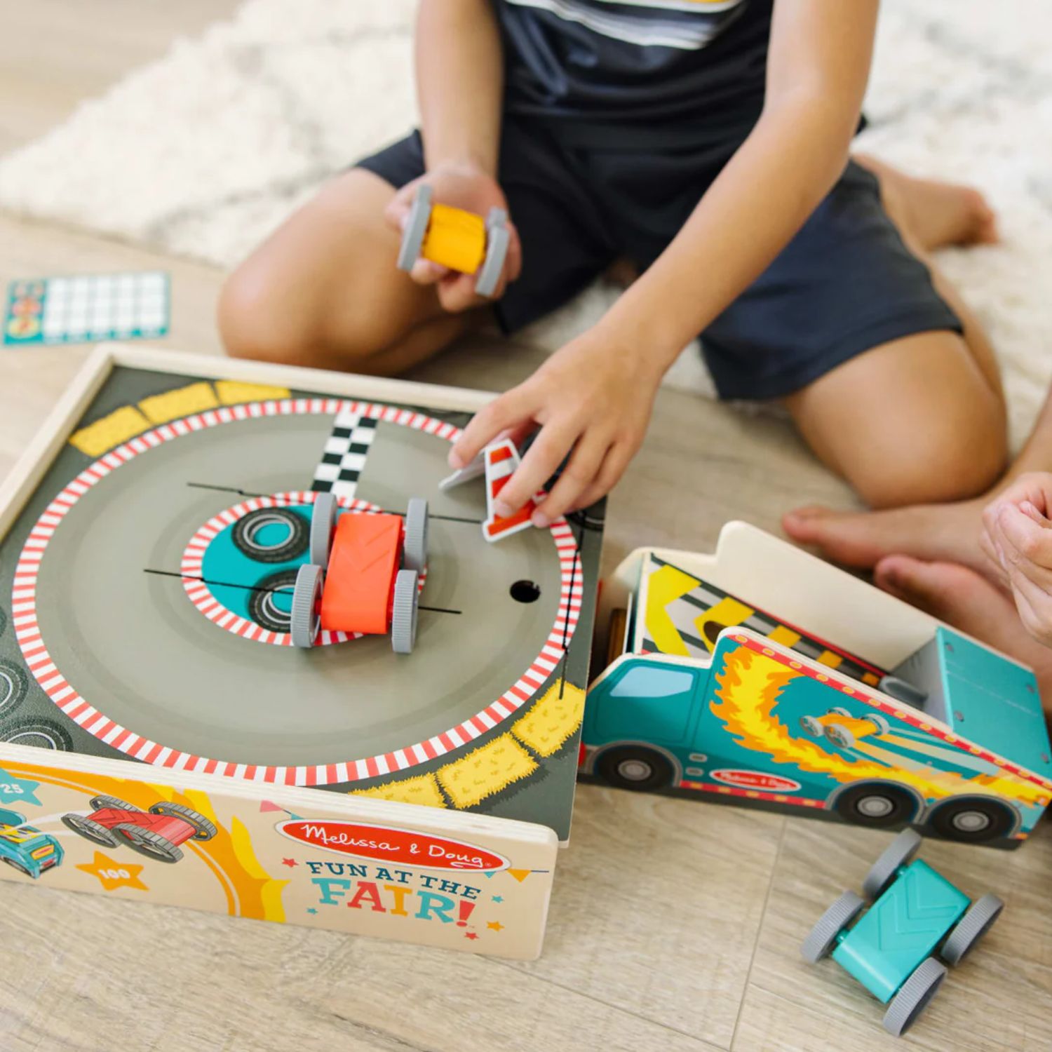 Melissa & Doug Fun at the Fair Stunt Cars