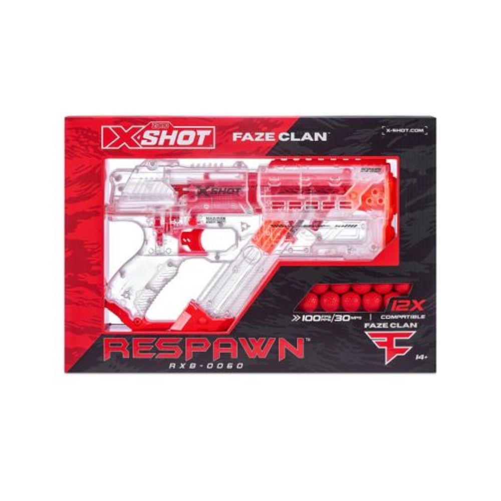 ZURU X-Shot FaZe Respawn Round Blaster -12 Rounds