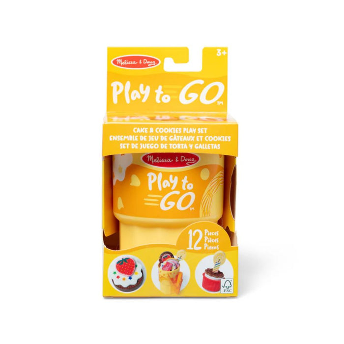 Melissa & Doug Play to Go Cake & Cookies Play Set