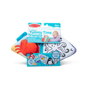 Melissa & Doug Ocean Tummy Time Triangle Baby Toy