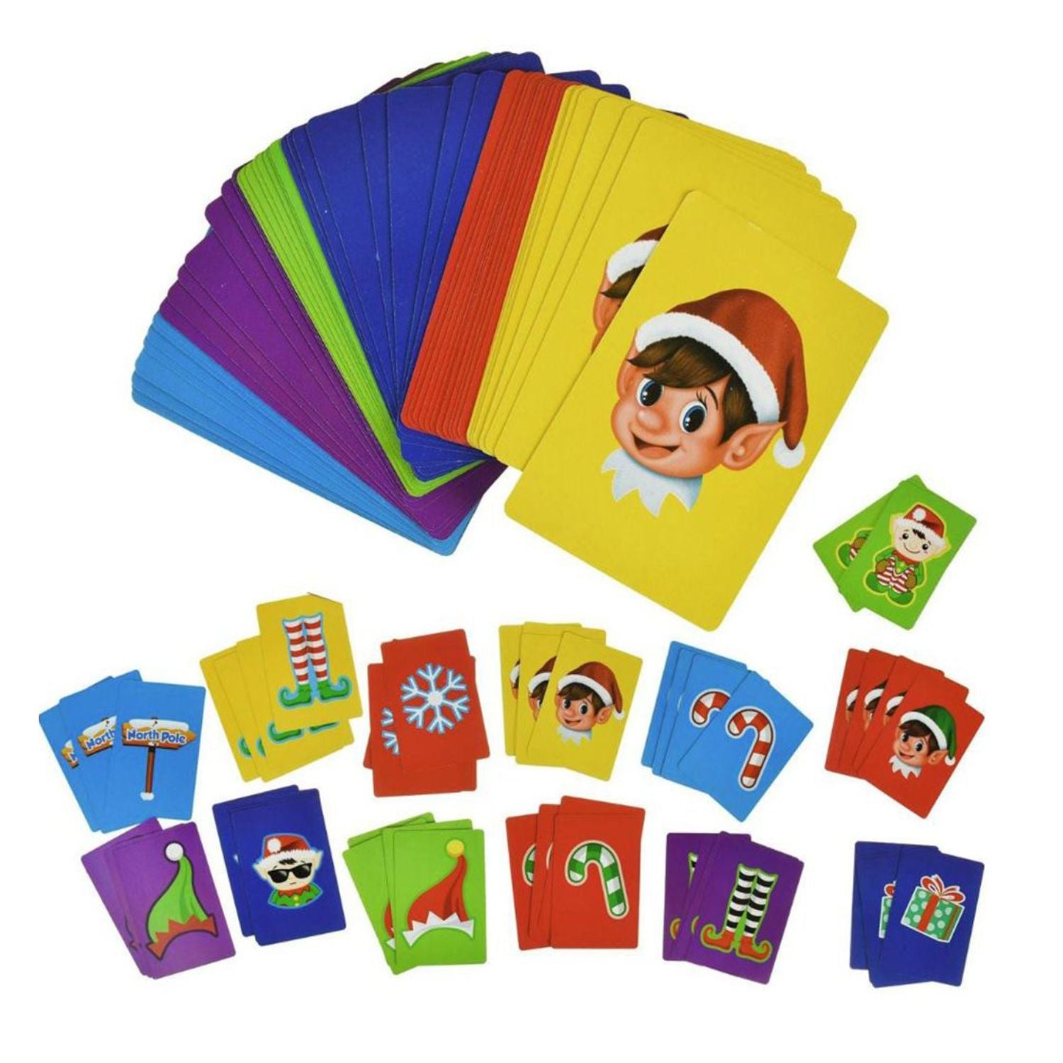 Elf on the Shelf Activity Book and Deluxe Jumbo Snap Cards Bundle