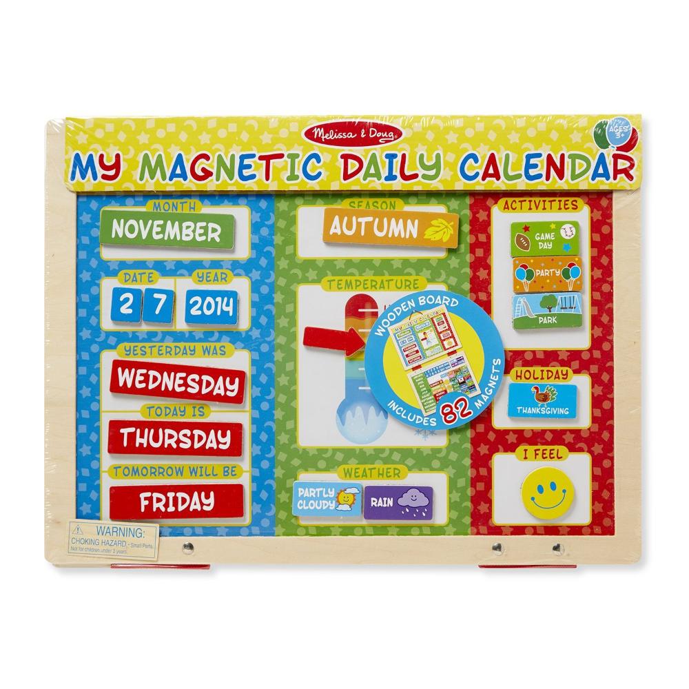 Melissa & Doug My Magnetic Daily Calendar