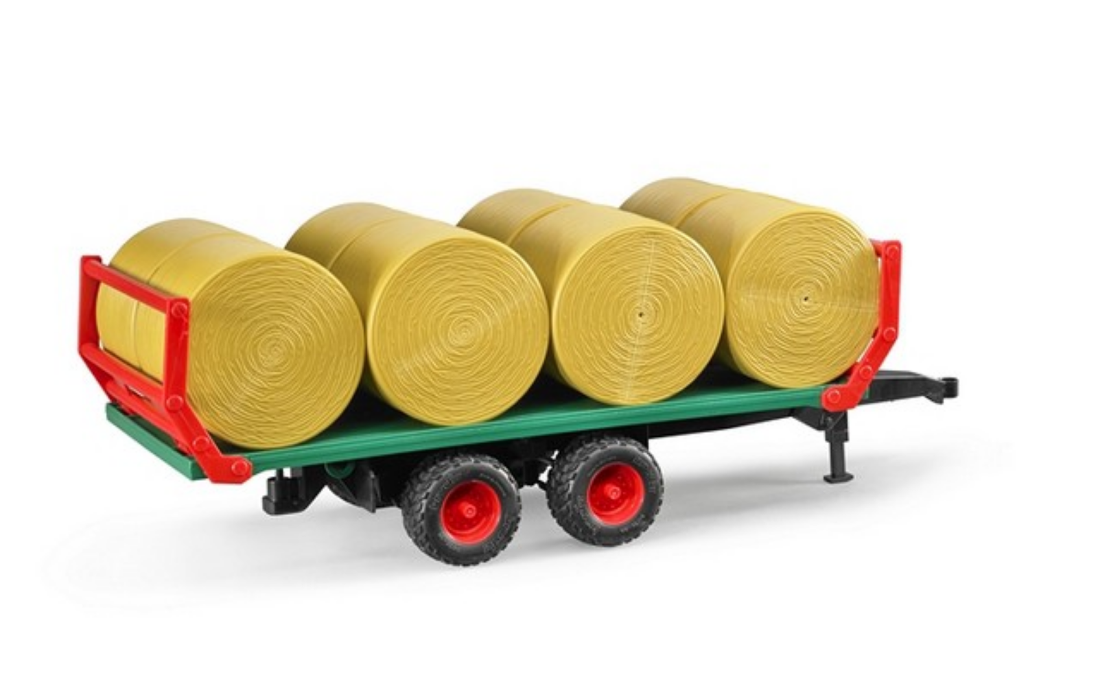 Bruder Bale Transport Trailer With 8 Round Bales