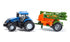 Siku New Holland Tractor with Crop Sprayer 1:87