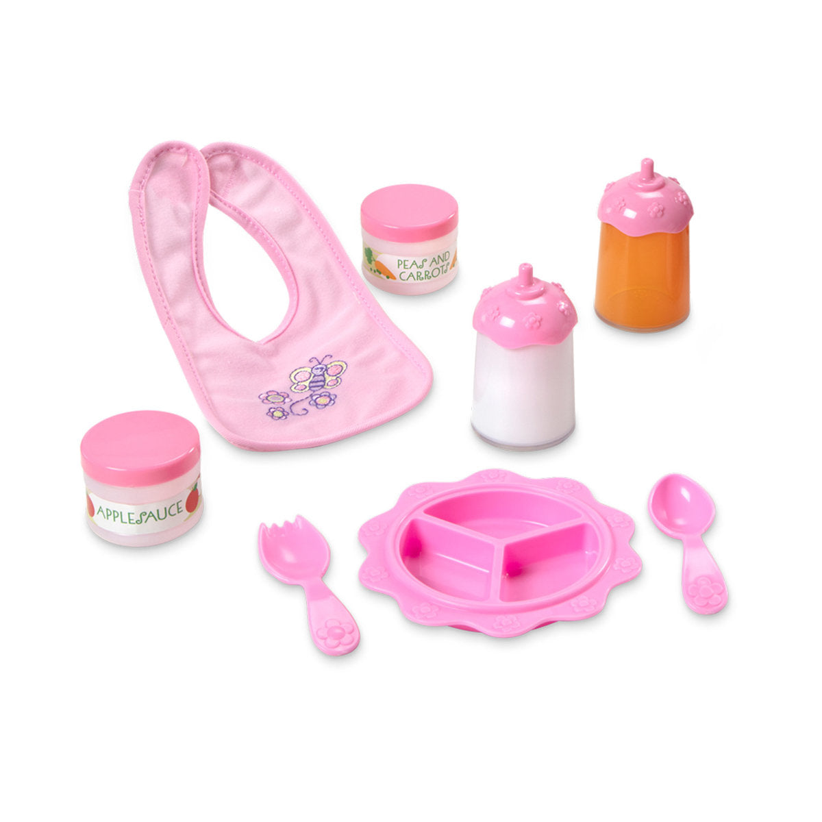 Melissa & Doug Mine to Love - Baby Food & Bottle Set