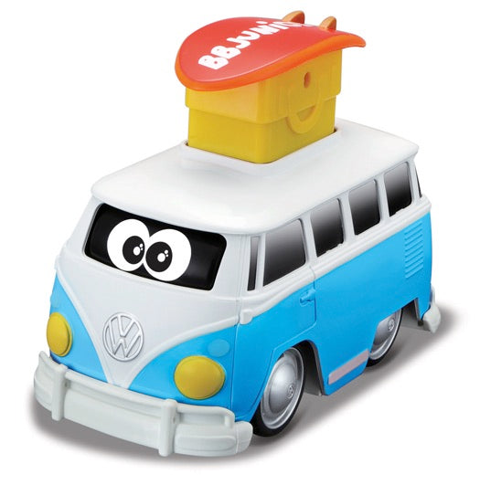 Bb Junior Press & Go VW Samba Bus - Blue