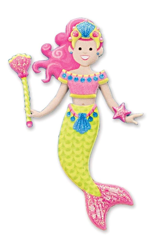 Melissa & Doug Puffy Sticker Activity Book: Mermaids