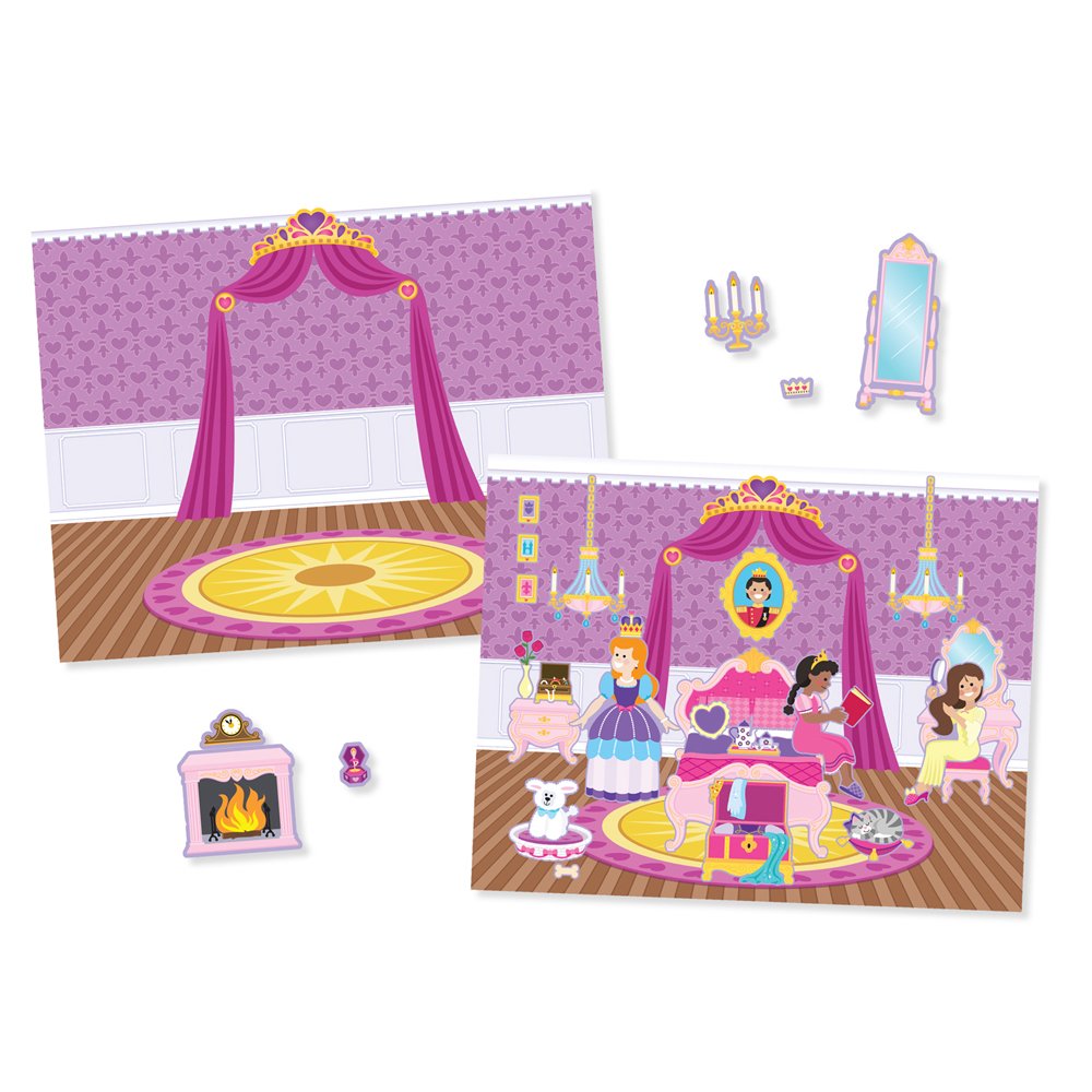 Melissa & Doug Reusable Sticker Pad - Princess Castle