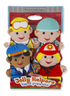 Melissa & Doug Jolly Helpers Hand Puppets