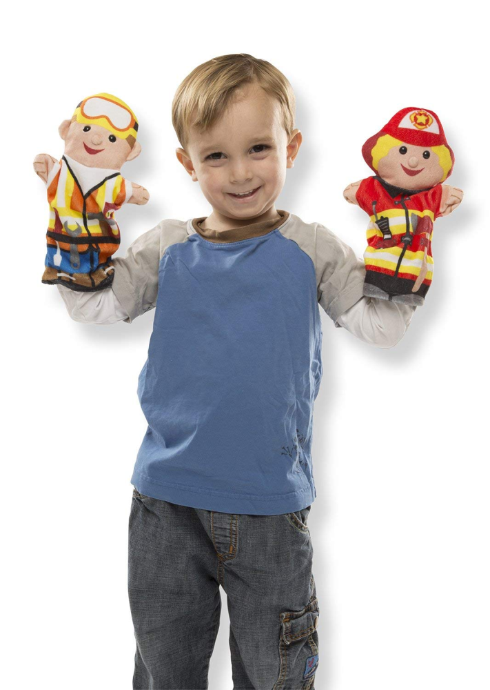 Melissa & Doug Jolly Helpers Hand Puppets