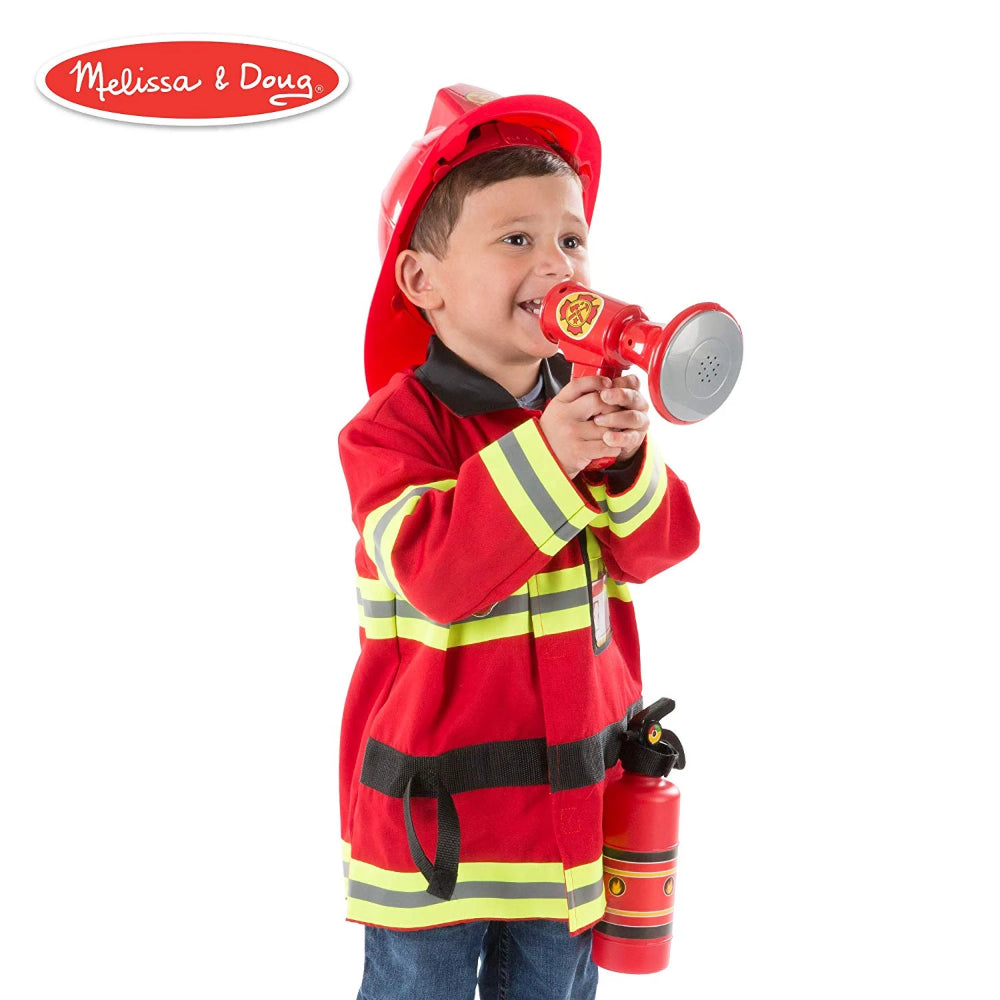 Melissa & Doug Fire Chief Role Play Costume Set