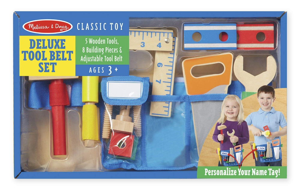 Melissa & Doug Deluxe Tool Belt Set