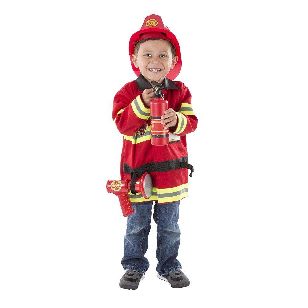 Melissa & Doug Fire Chief Role Play Costume Set