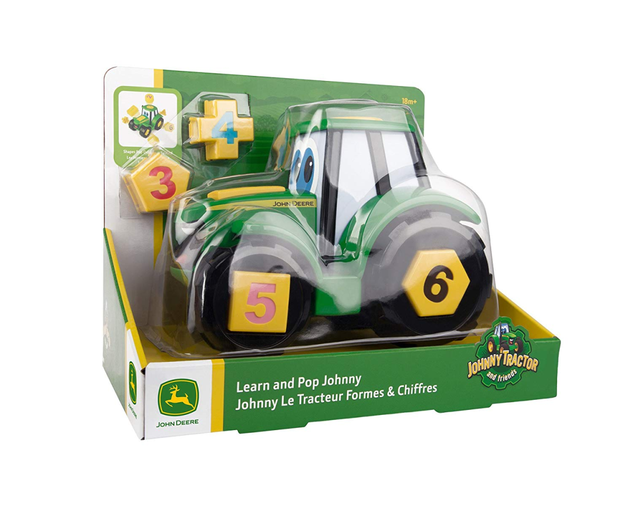 TOMY - John Deere Learn N Pop Johnny Tractor