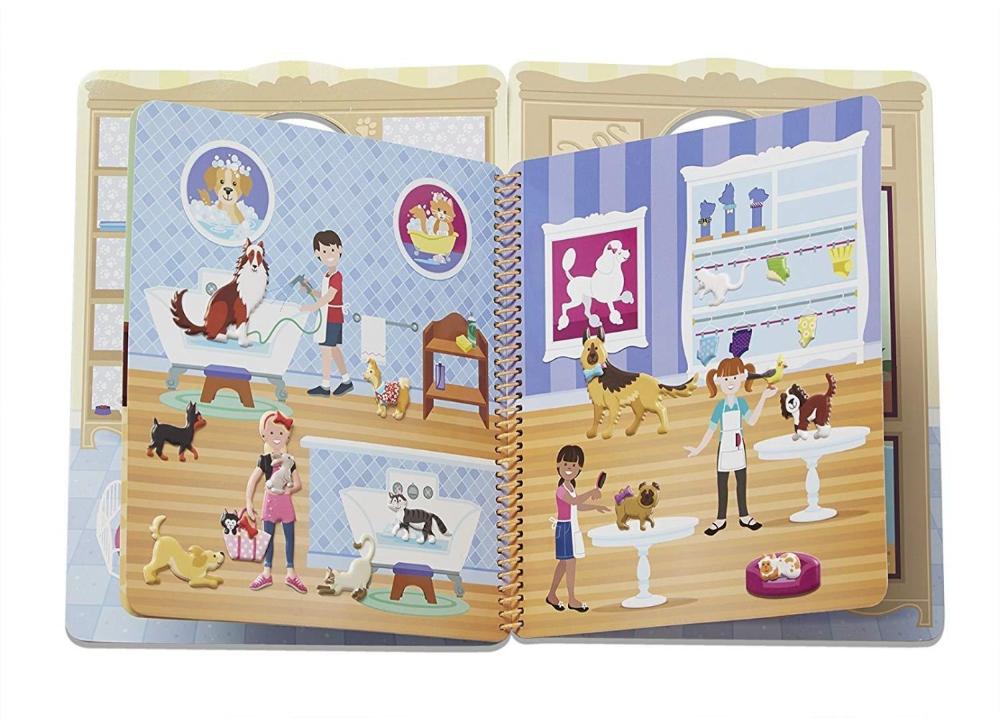 Melissa & Doug Pet Shop Puffy Sticker Set