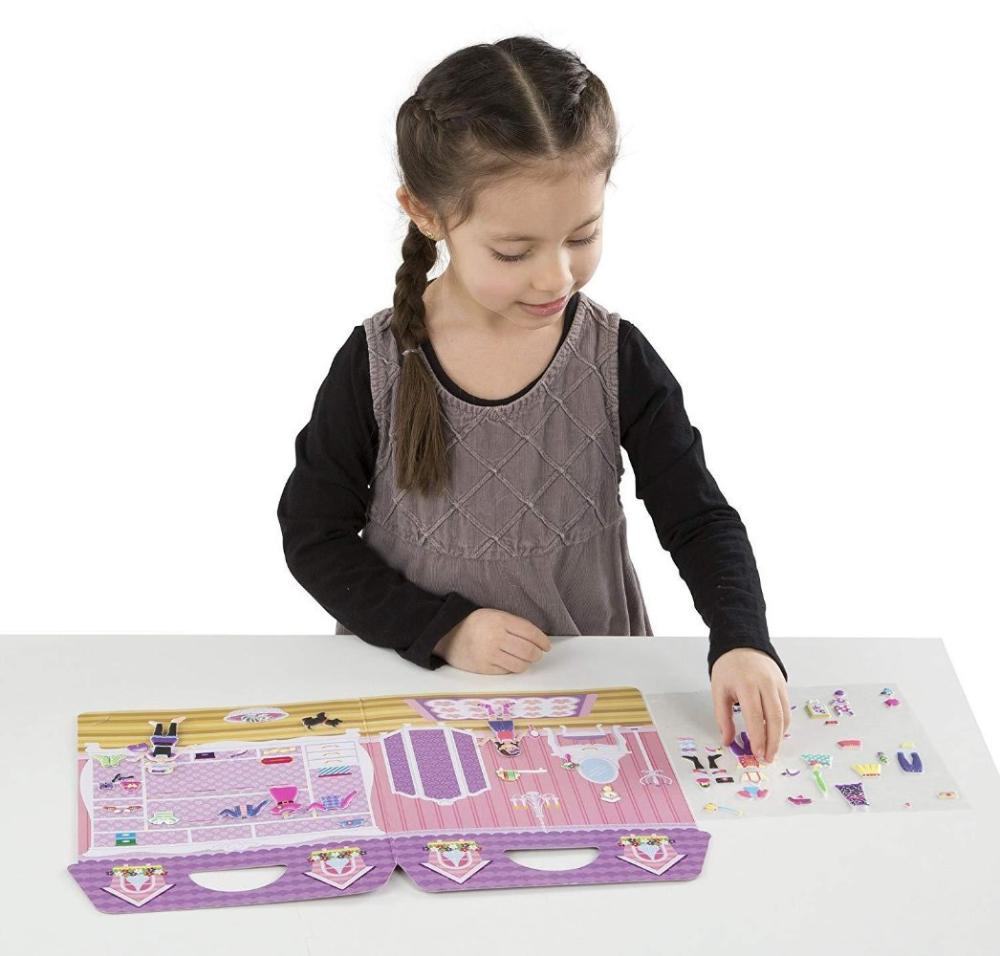 Melissa & Doug Puffy Sticker Activity Book: Dress-Up