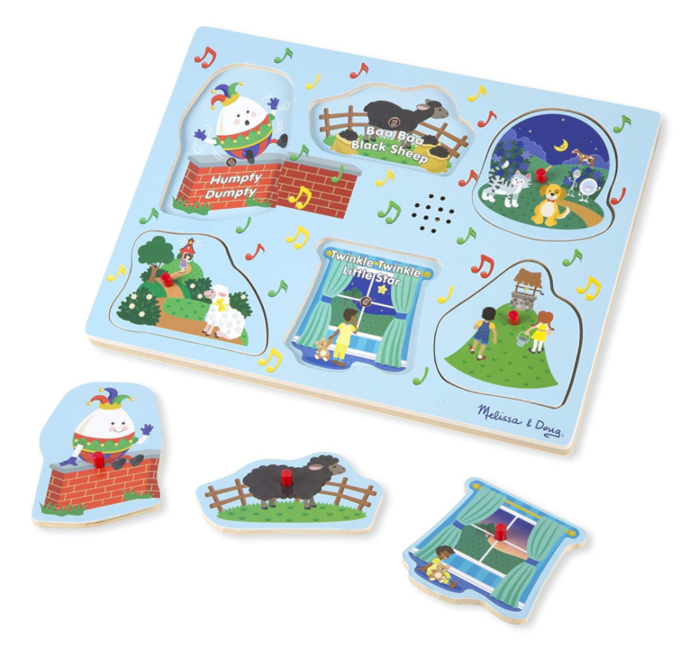 Melissa & Doug Nursery Rhymes 2 Sound Puzzle