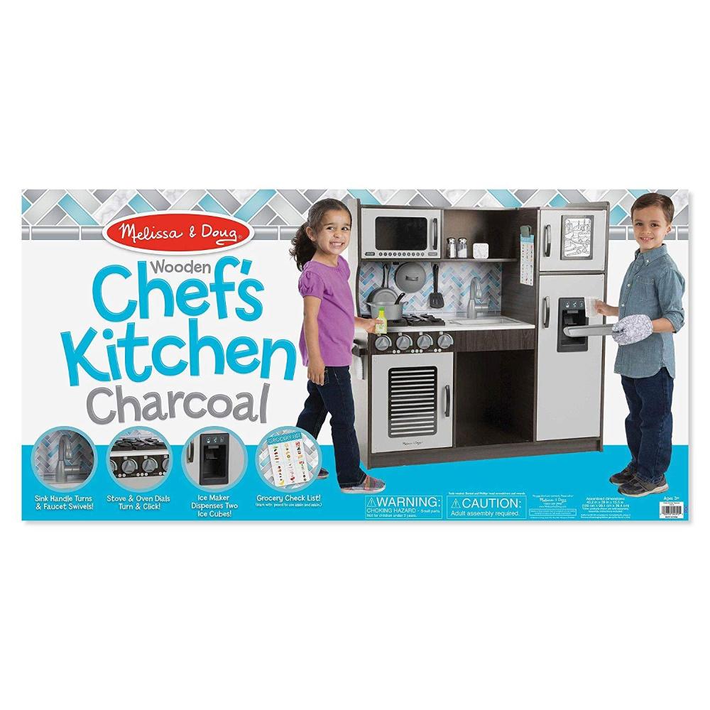 Melissa & Doug Chef's Kitchen Charcoal