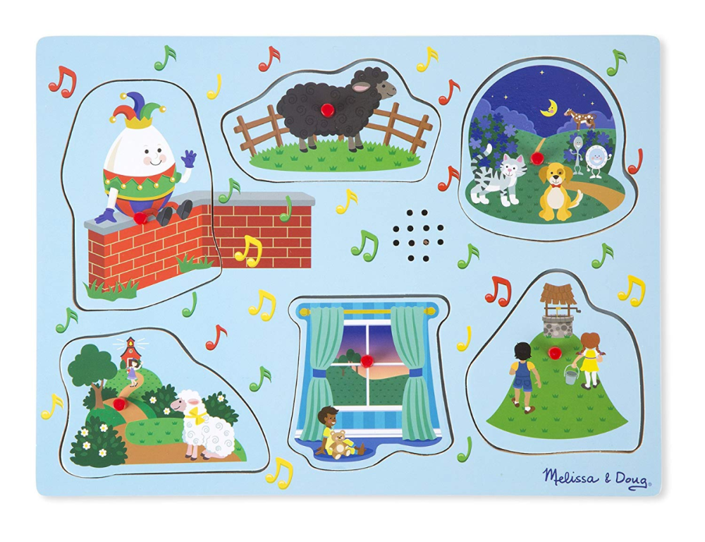 Melissa & Doug Nursery Rhymes 2 Sound Puzzle