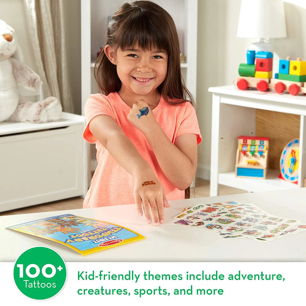 Melissa & Doug My First Temporary Tattoos: 100+ Kid-Friendly Tattoos