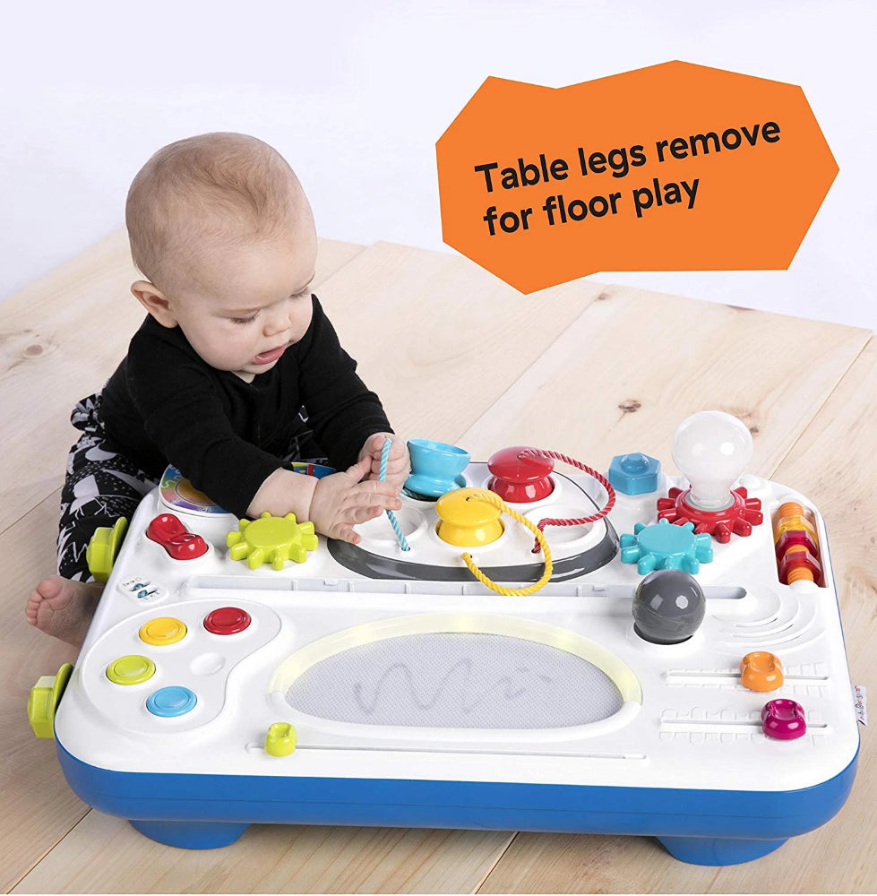 Baby Einstein Curiosity Table Activity Station with Lights and Melodies