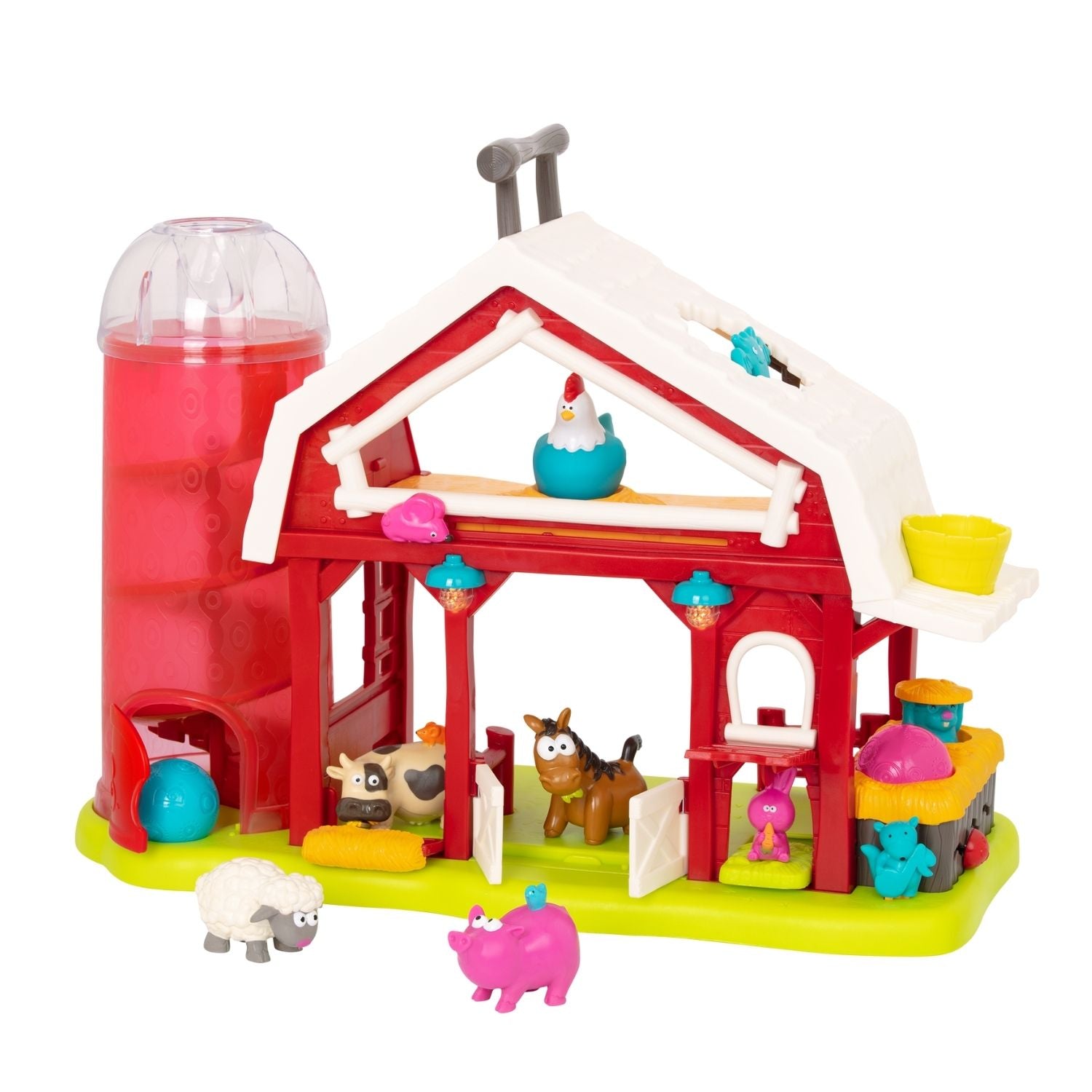 B. Toys B. Barn B. Musical Fun Farm