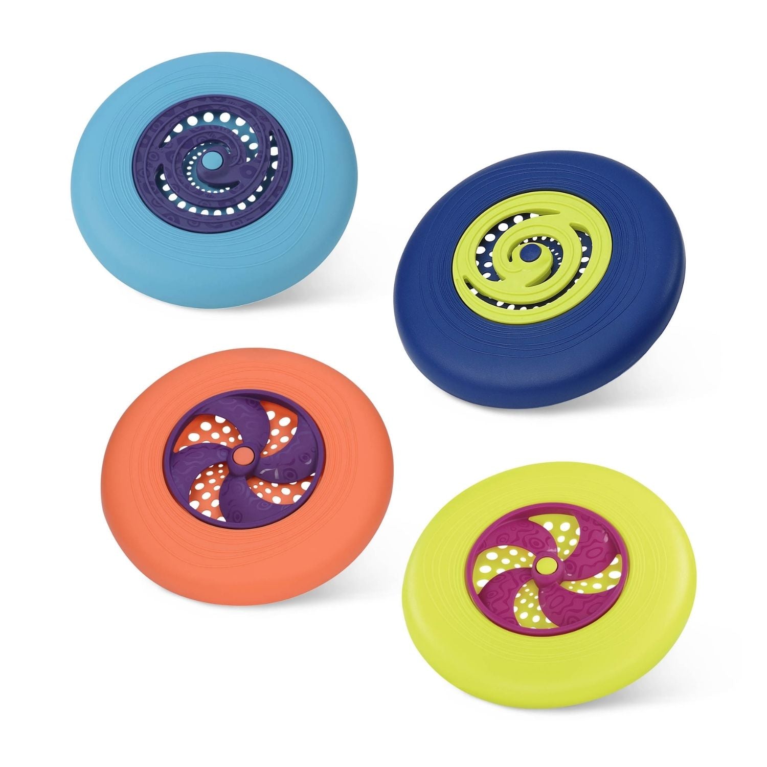 B. Toys Disc-Oh! Flying Discs B. Frisbees, 4Pcs in Polybag