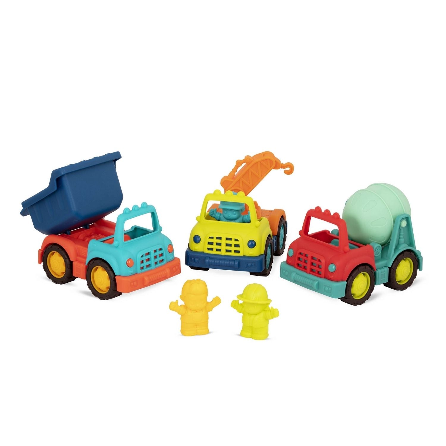 B. Toys Happy Cruisers - 3 Little Trucks Set