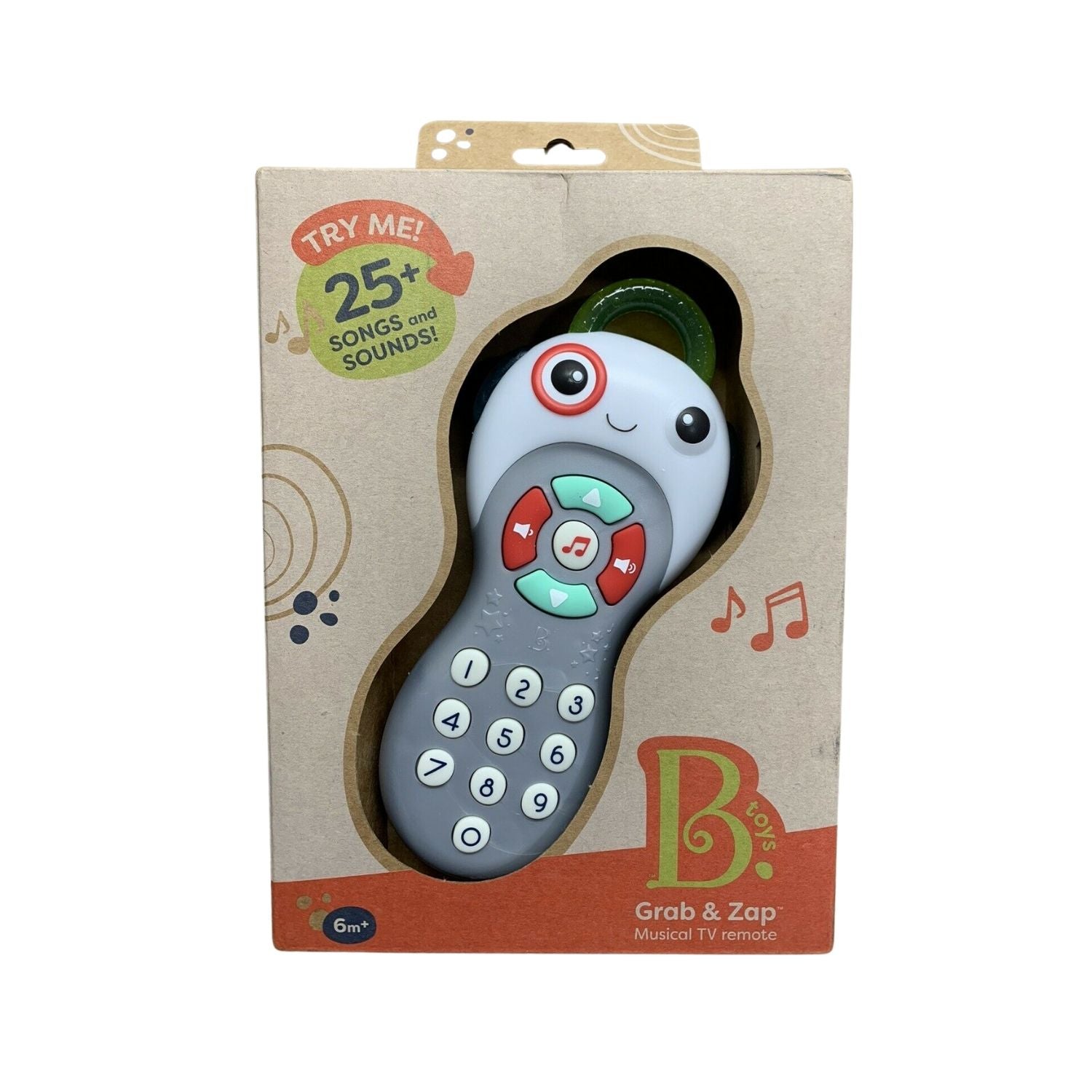 B. Toys Musical TV Remote Grab & Zap