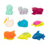 B. Toys Squish and Splash Bath Buddies - 9Pcs