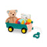 B. Toys Teddy Bear, Board Book & Picnic Set - Happyhues Cara-Mellow Bear Playset