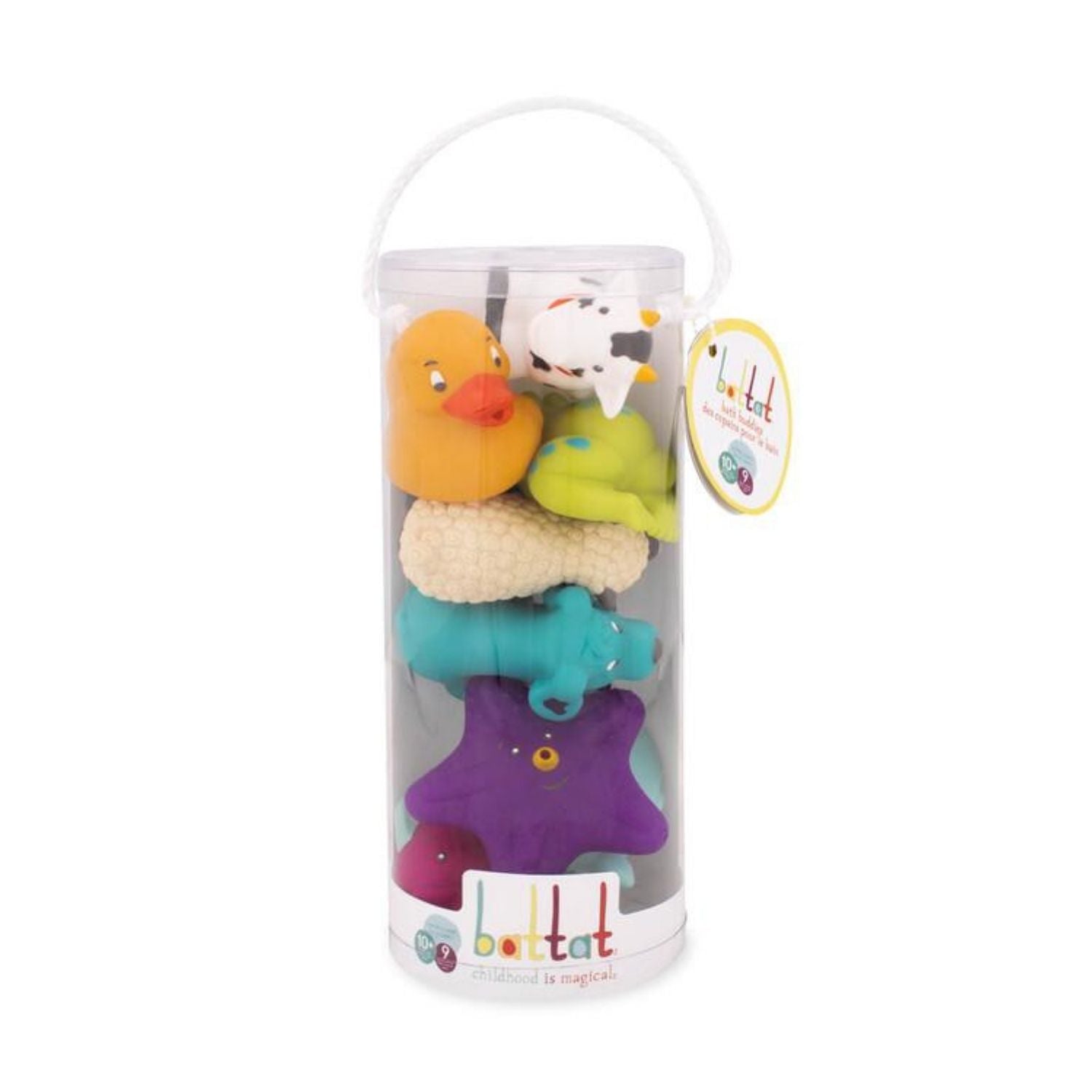 Battat Bath Buddies 9 Piece