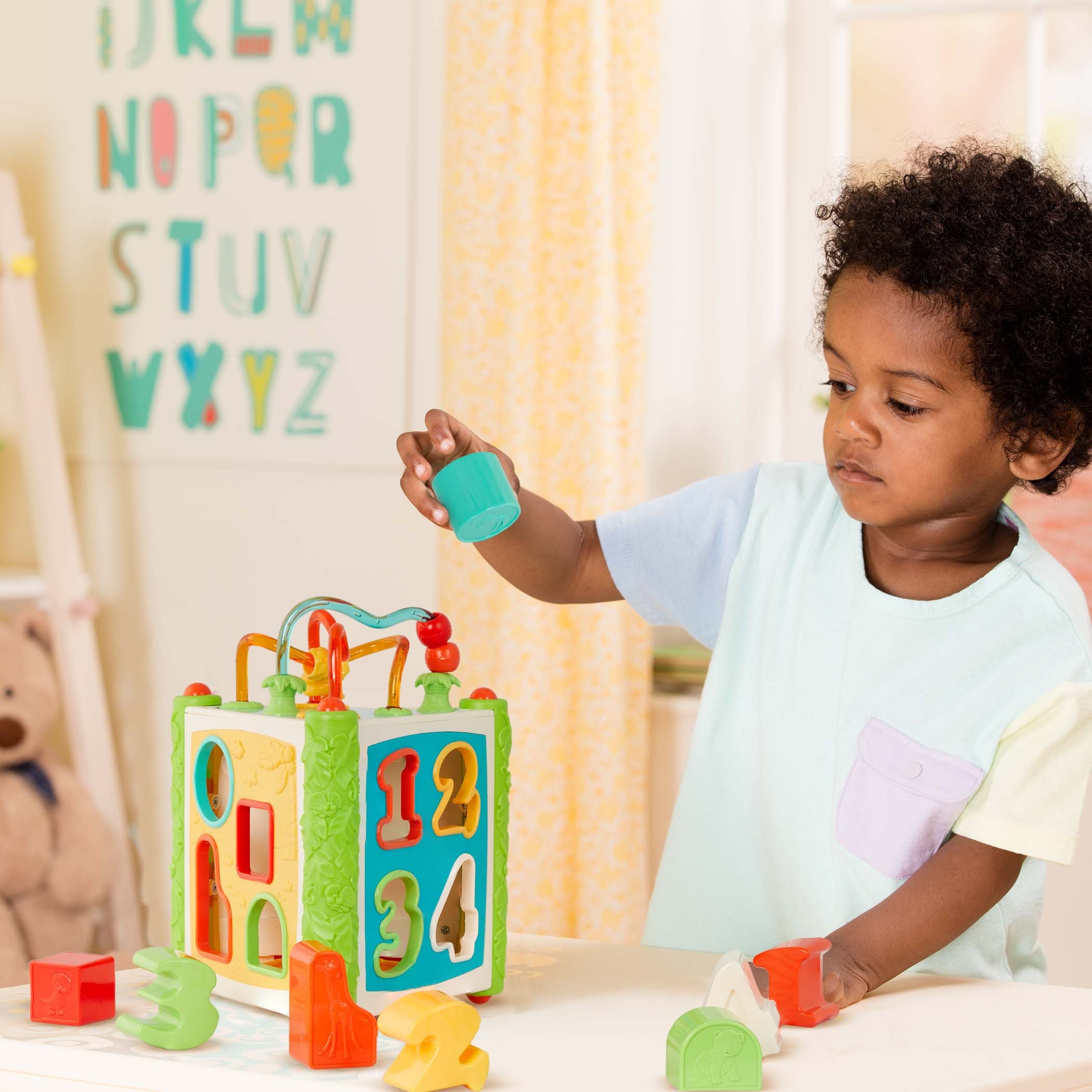 Battat Jungle Fun! Activity Center Shape Sorter