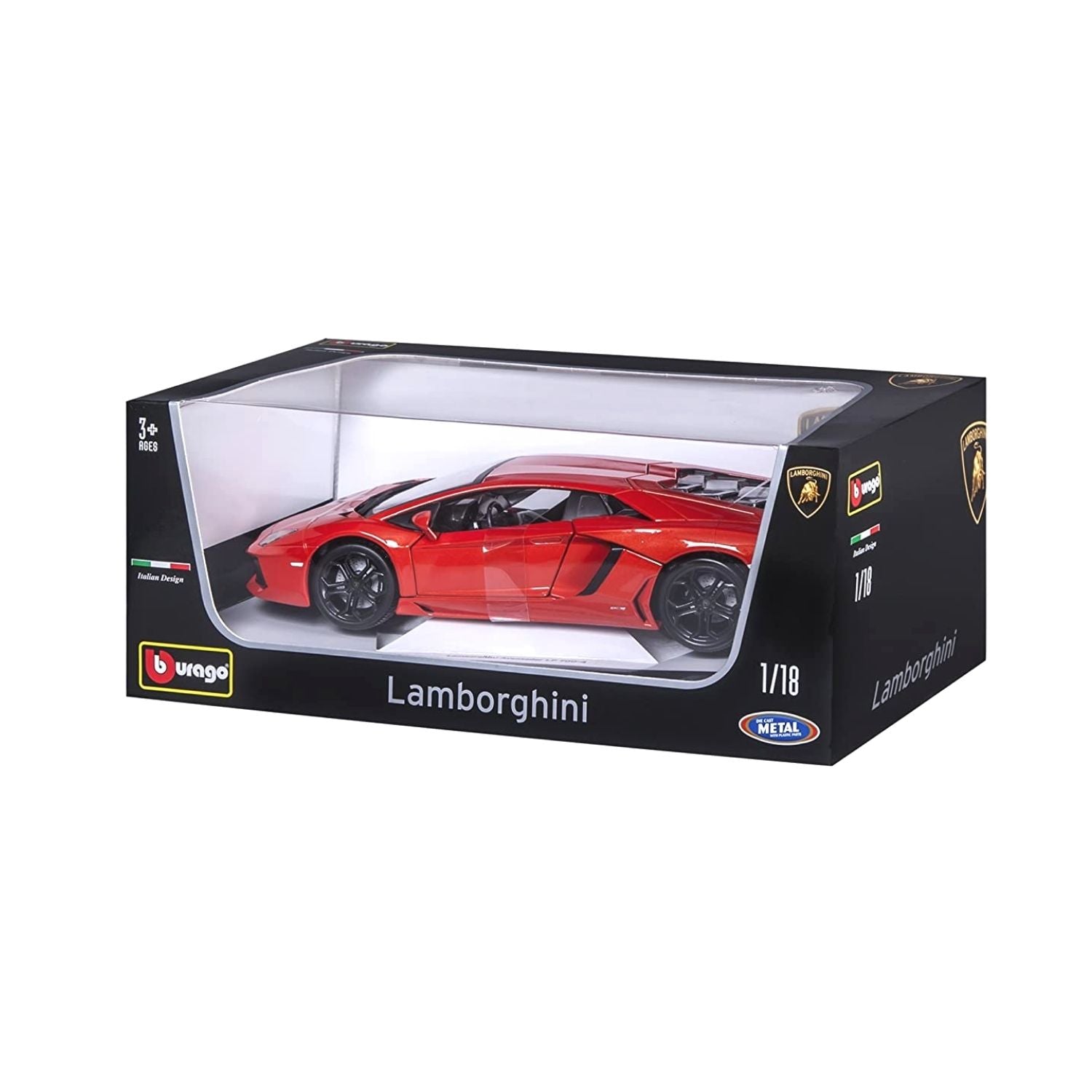 Bburago 1:18 Lamborghini Aventador Lp 700-4 Scale Diecast Vehicle